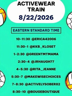 Active Wear Train 🚂 Show!!!